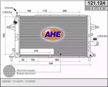 Теплообменник AHE 121.124