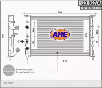 Теплообменник AHE 123.027/A