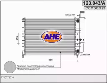 Теплообменник AHE 123.043/A