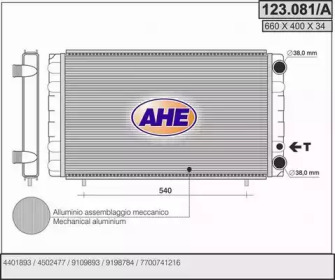 Теплообменник AHE 123.081/A