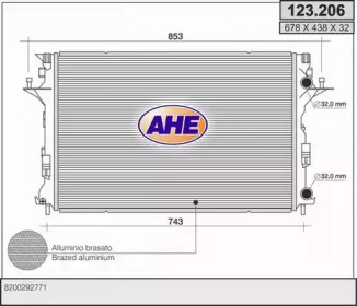 Теплообменник AHE 123.206