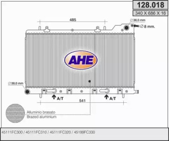 Теплообменник AHE 128.018