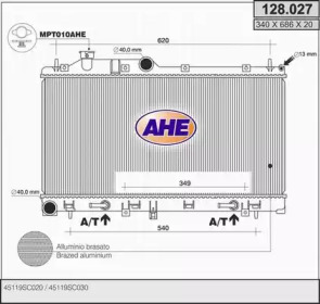 Теплообменник AHE 128.027