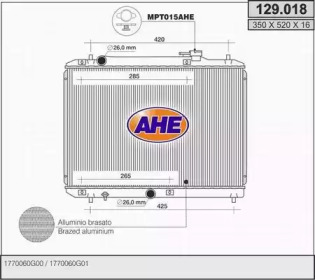 Теплообменник AHE 129.018