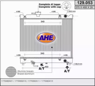 Теплообменник AHE 129.053