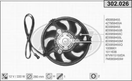 Вентилятор AHE 302.026