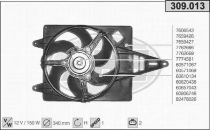 Вентилятор AHE 309.013
