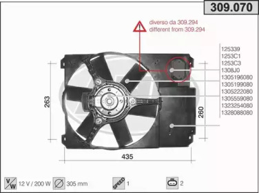 Вентилятор AHE 309.070