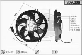 Вентилятор AHE 309.306