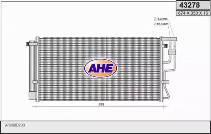 Конденсатор, кондиционер AHE 43278