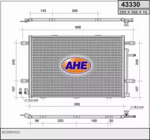 Конденсатор AHE 43330