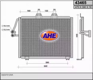 Конденсатор, кондиционер AHE 43465