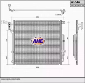 Конденсатор, кондиционер AHE 43544