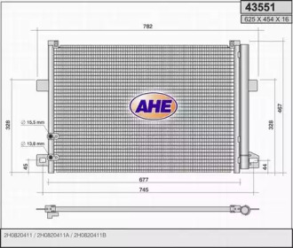 Конденсатор AHE 43551