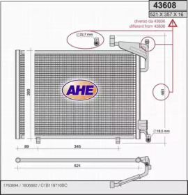 Конденсатор AHE 43608