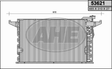 Конденсатор, кондиционер AHE 53621