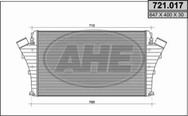 Теплообменник AHE 721.017