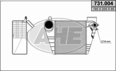 Теплообменник AHE 731.004