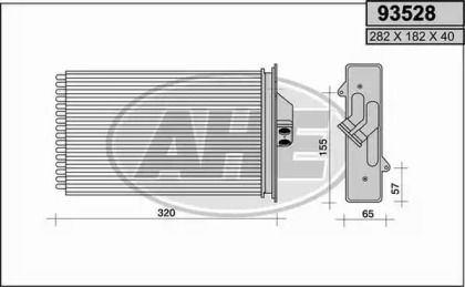 Теплообменник AHE 93528