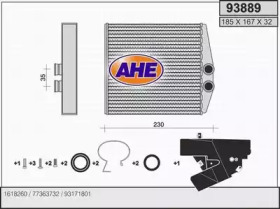 Теплообменник AHE 93889