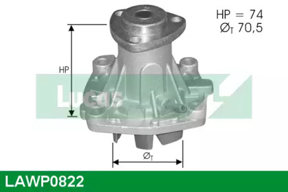 Насос LUCAS ENGINE DRIVE LAWP0822