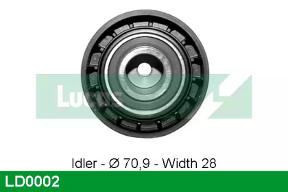 Ролик LUCAS ENGINE DRIVE LD0002