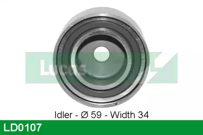 Ролик LUCAS ENGINE DRIVE LD0107