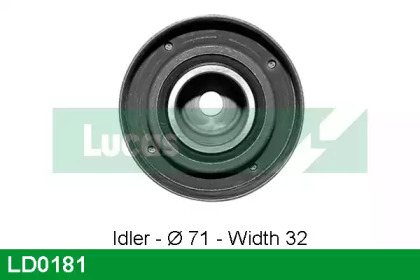 Ролик LUCAS ENGINE DRIVE LD0181