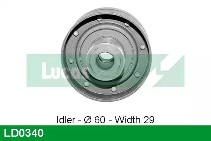 Ролик LUCAS ENGINE DRIVE LD0340