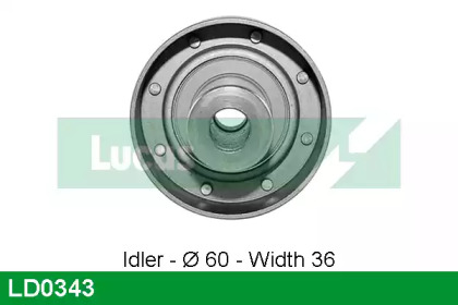 Ролик LUCAS ENGINE DRIVE LD0343