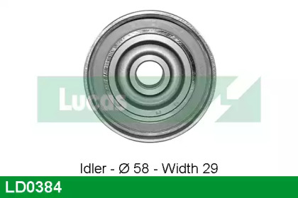 Ролик LUCAS ENGINE DRIVE LD0384