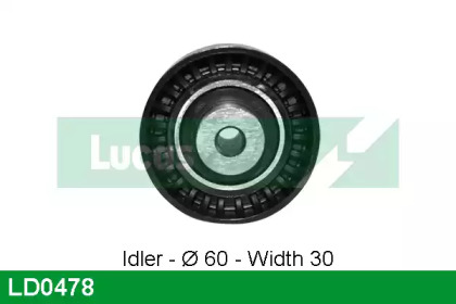 Ролик LUCAS ENGINE DRIVE LD0478