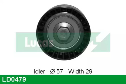 Ролик LUCAS ENGINE DRIVE LD0479