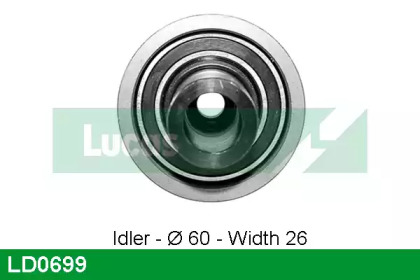 Ролик LUCAS ENGINE DRIVE LD0699