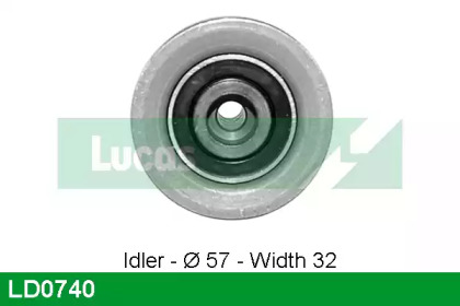 Ролик LUCAS ENGINE DRIVE LD0740