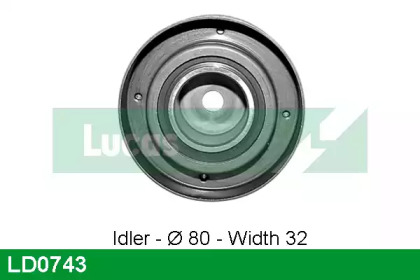 Ролик LUCAS ENGINE DRIVE LD0743