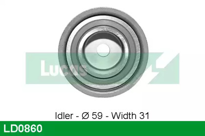 Ролик LUCAS ENGINE DRIVE LD0860