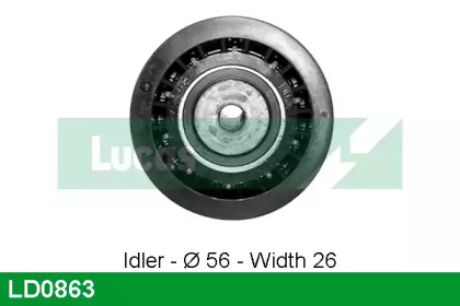 Ролик LUCAS ENGINE DRIVE LD0863