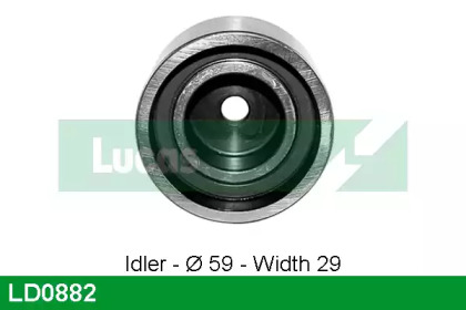 Ролик LUCAS ENGINE DRIVE LD0882