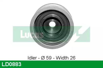 Ролик LUCAS ENGINE DRIVE LD0883