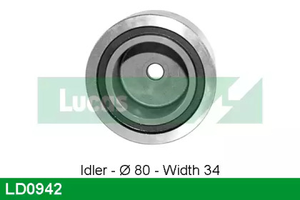 Ролик LUCAS ENGINE DRIVE LD0942