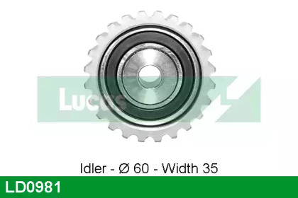 Ролик LUCAS ENGINE DRIVE LD0981