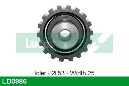 Ролик LUCAS ENGINE DRIVE LD0986