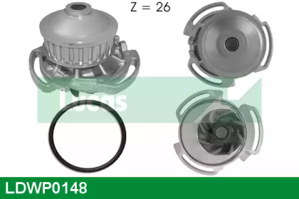 Насос LUCAS ENGINE DRIVE LDWP0148