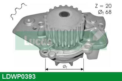 Насос LUCAS ENGINE DRIVE LDWP0393