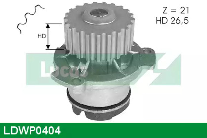 Насос LUCAS ENGINE DRIVE LDWP0404