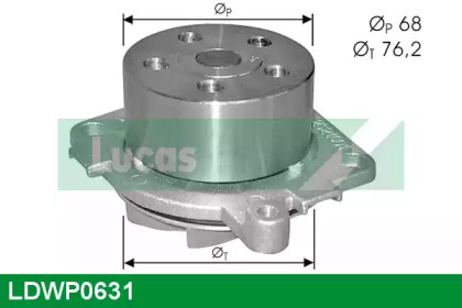 Насос LUCAS ENGINE DRIVE LDWP0631