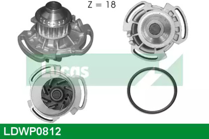 Насос LUCAS ENGINE DRIVE LDWP0812