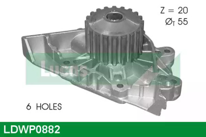 Насос LUCAS ENGINE DRIVE LDWP0882