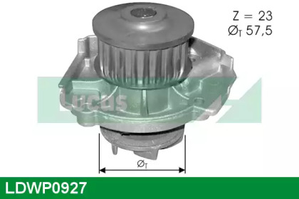 Насос LUCAS ENGINE DRIVE LDWP0927